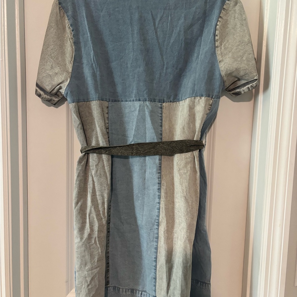 Patchwork Denim Dress by Young Threads NWT - Picture 5 of 5